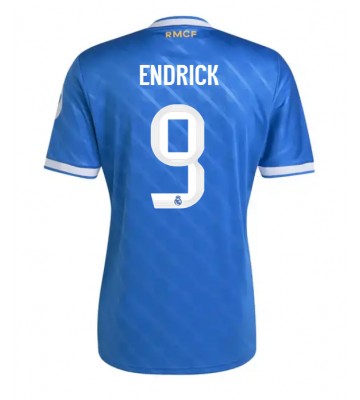 Lacne Muži Futbalové dres Real Madrid Endrick #9 2025-26 Krátky Rukáv - Tretina
